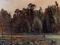 Pissarro, Camille - The Cabbage Field, Pontoise